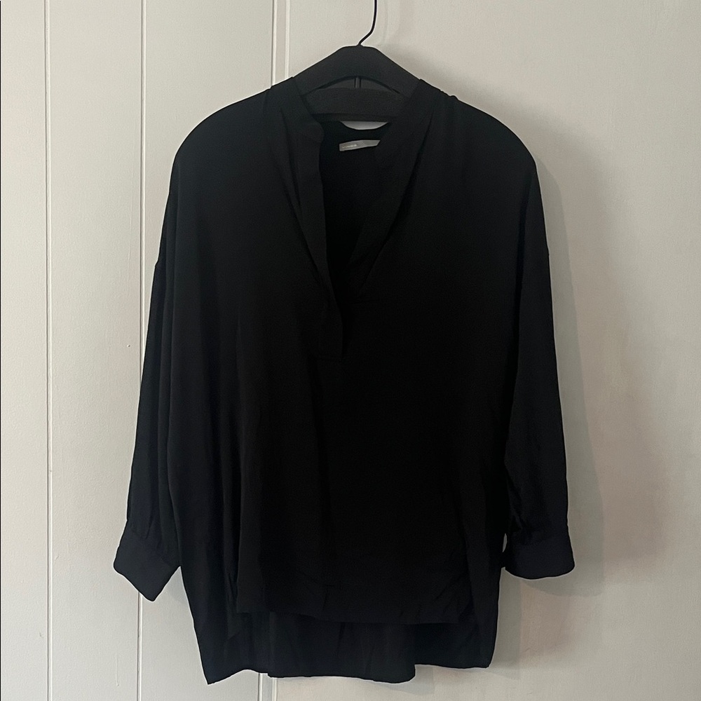Vince Black Blouse
